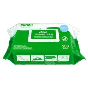 Clinell Universal Wipes Pack of 200