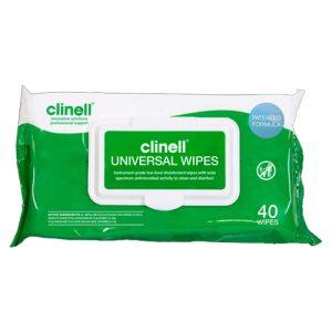 Clinell Universal Wipes Pack of 40