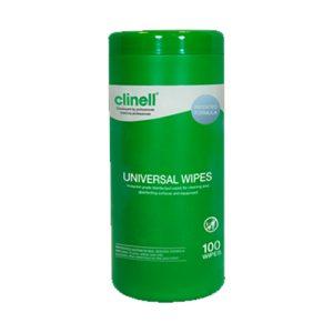 Clinell Universal Wipes Tub of 100