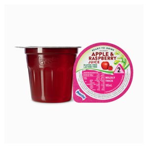 Precise Ready-To-Drink Apple And Raspberry Juice Level 2 Mildly Thick 185mL
