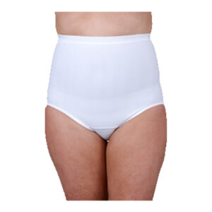 Suportx Female Hernia Support Girdles without Lace High Waisted White