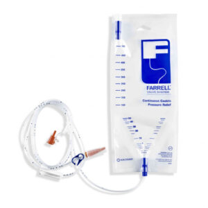 Farrell ENFit Valve Enteral Gastric Pressure Relief System