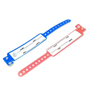 Neonatal Write On ID Bands Red Box Of 250Pcs