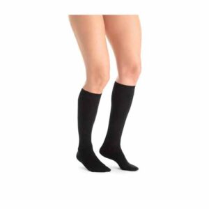 Jobst Ultrasheer Knee High Large Black 30-40mmHg