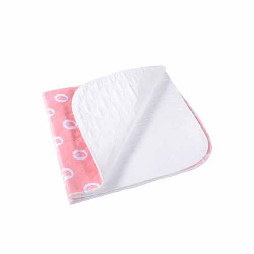 Pinkie Pad Linen Protector Cotton/Polyester Top - PU Laminated Backing Large 90X85cm