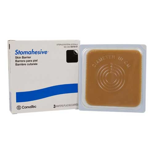 Stomahesive Wafer Skin Barrier Non-Sterile 20x20cm