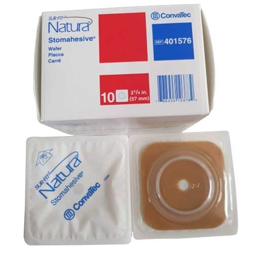 Sur-Fit Natura Two-Piece Stomahesive Skin Barrier No Tape Collar 57mm