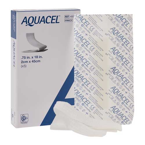 Aquacel Ribbon Dressing with Strengthening Fiber 2x45cm