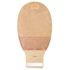 Esteem + One-Piece Convex Drainable Pouch Medium Pre-Cut Durahesive With Filter 2 Sided Comfort Opaque 25mm