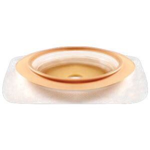 Natura Stomahesive Cut-To-Fit Accordion Flange Skin Barrier With Hydrocolloid Tape Collar White 45mm Flange 13-22mm Stoma Opening