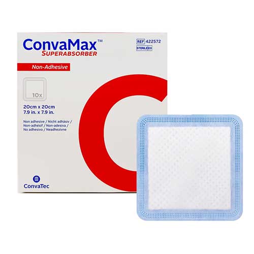 ConvaMax Superabsorber Non-adhesive 20x20cm