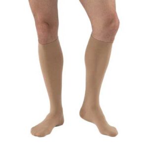 Jobst Relief Knee High Closed Toe Full Calf X-Large Beige 30-40mmHg