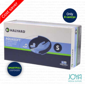 Halyard Aquasoft Powder-free Nitrile Exam Small Gloves