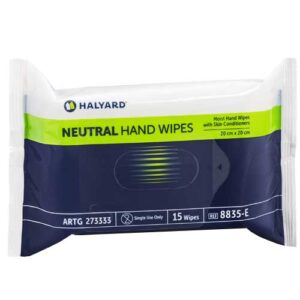 Halyard Hand Wipe Neutral PH 20x20cm
