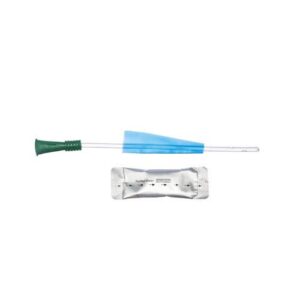 Hydrophilic Nelaton Catheter with Water Sachet, 18cm (Female), 14FR, (Green), Sterile Sample