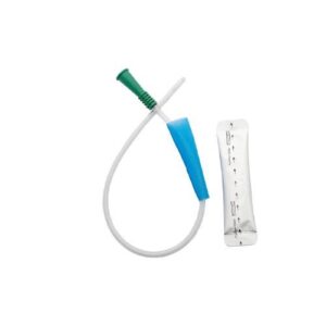 Hydrophilic Nelaton Catheter with Water Sachet, 40cm (Male), 14FR, (Green), Sterile Sample
