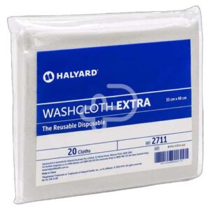 Halyard Washcloth Extra Size 35cm x 43cm