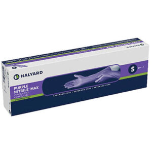 Halyard Purple Nitrile Max Powder-Free Small Examination Gloves
