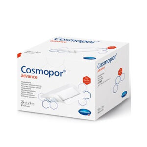 Cosmopor Advance Sterile Self-Adhesive Island Dressing 7.2cm x 5cm