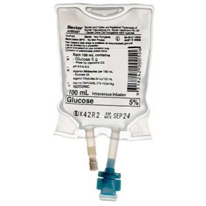 BAXTER Glucose 5% IV Single Pack 100ml