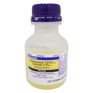 BAXTER Chlorhexidine 0.015% & Cetrimide 0.15% Antiseptic Solution 100mL