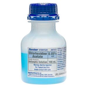 BAXTER Chlorhexidine 0.05% Antiseptic Solution100mL