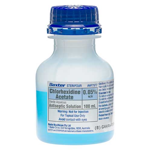 BAXTER Chlorhexidine 0.05% Antiseptic Solution100mL