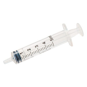 Luer Slip Syringe without Needle Concentric Nozzle 5 ml