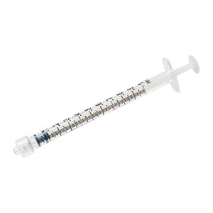 Luer Lock Syringe without Needle Concentric Nozzle 1 ml