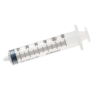 Luer Lock Syringe without Needle Concentric Nozzle 50 ml