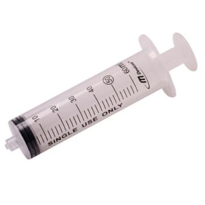 Luer Lock Syringe without Needle Concentric Nozzle 60 ml