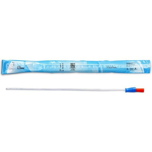 Cure Ultra Catheter Pre Lubricated Straight Tip Orange Male 16FR 40cm