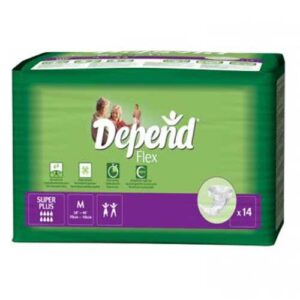 Depend Flex Super Plus Medium Hip 70-115cm Unisex 2900ml