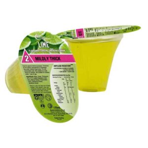 Flavour Creations Lime Flavoured 150 Level 2 Mildly Thick 175ml Dysphagia Cup RTD
