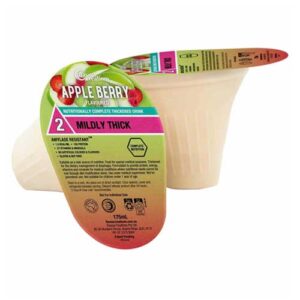 Flavour Creations Nutritionally Complete Apple Berry 150 Level 2 Mildly Thick 175ml Dysphagia Cup RTD