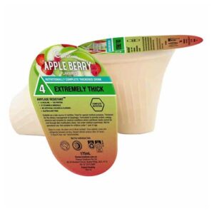 Flavour Creations Nutritionally Complete Apple Berry 900 Level 4 Extremely Thick 175ml Dysphagia Cup RTD