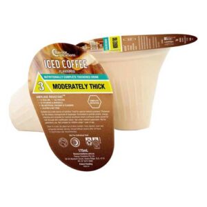 Flavour Creations Nutritionally Complete Iced Coffee 400 Level 3 Moderately Thick 175ml Dysphagia Cup RTD