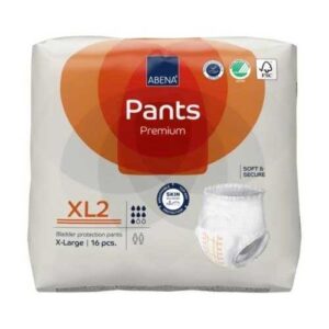 Abena Pants Premium XL2 Bladder Protection Pants Orange 130-170cm 1900ml