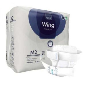 Abena Wing Premium M2 Bladder Protection Belted Products Blue 70-110cm 2300ml
