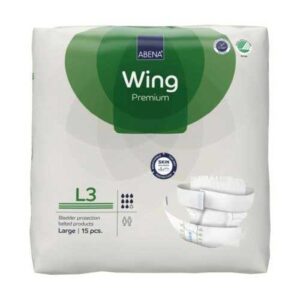 Abena Wing Premium L3 Bladder Protection Belted Products Green 90-135cm 3500ml