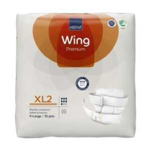 Abena Wing Premium XL2 Bladder Protection Belted Products Orange 110-160cm 3000ml