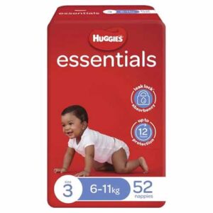 Huggies Essentials Nappy Crawler 6-11 Kg