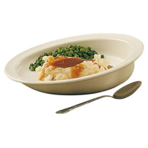 Homecraft Hi-Lo Scoop Plate White 228 Diameter