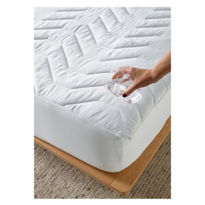 Staydry Bamboo Quilted Waterproof Mattress Protector For Double Bed 137cm x 190cm x 40cm