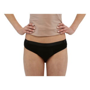 Staydry Ladies Bikini Brief Black 12/M 250ml