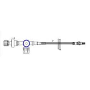 Extension set with Stop Cock Extension Set102 Valve, Check Valve, Clamp, 22cm