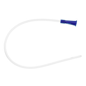 UNOQUIP Male Intermittent Catheter With Nelaton Tip Gently Rounded Eyes 37cm CH8 Hospital Pack