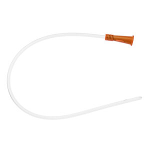 UNOQUIP Male Intermittent Catheter With Nelaton Tip Gently Rounded Eyes 37cm CH16 Hospital Pack
