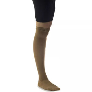 Ted Anti-Embolism Knee Length Stocking Beige Extra Large Long Closed Toe