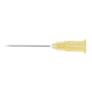 Terumo Agani Hypodermic Needles Thin Wall 20G x 25mm Yellow